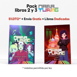 Pack Mara Turing (2 y 3): El Renacer del Mal + Los Archivos Perdidos de Falko (libros dedicados por el autor)