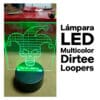 Lámpara LED Multicolor de Dirtee Loopers