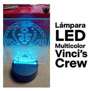 Lámpara LED Multicolor de The Vinci's Crew
