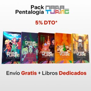 Pack Mara Turing (1 al 5): El Despertar de los Hackers, El Renacer del Mal, Los Archivos Perdidos de Falko, El Dilema de los Sabios y El Enigma del Viejo SAM (libros dedicados)